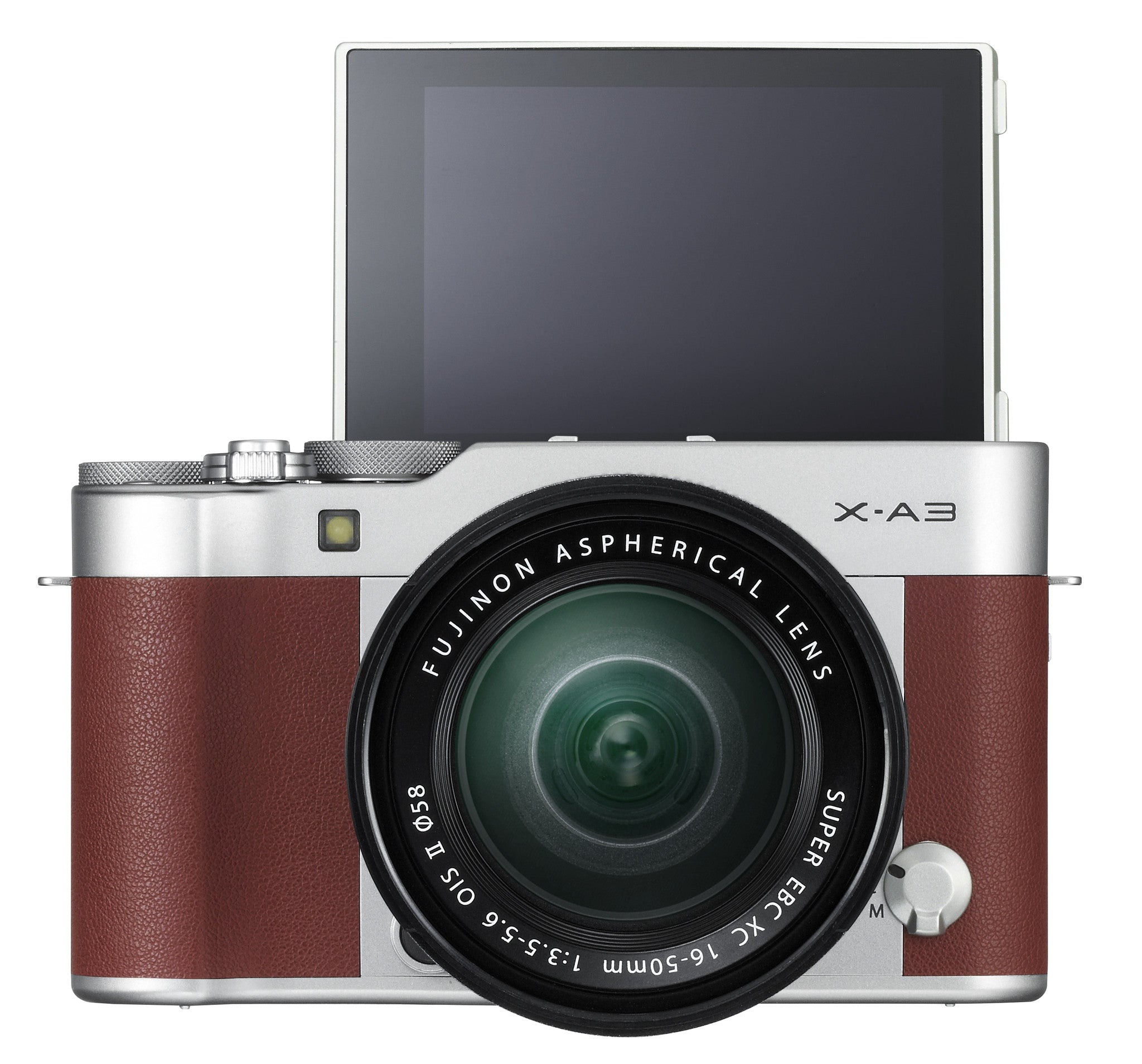Fujifilm X-A3 Brown Digital Camera with XC 16-50mm f3.5-5.6 Lens, camera mirrorless cameras, Fujifilm - Pictureline - 2