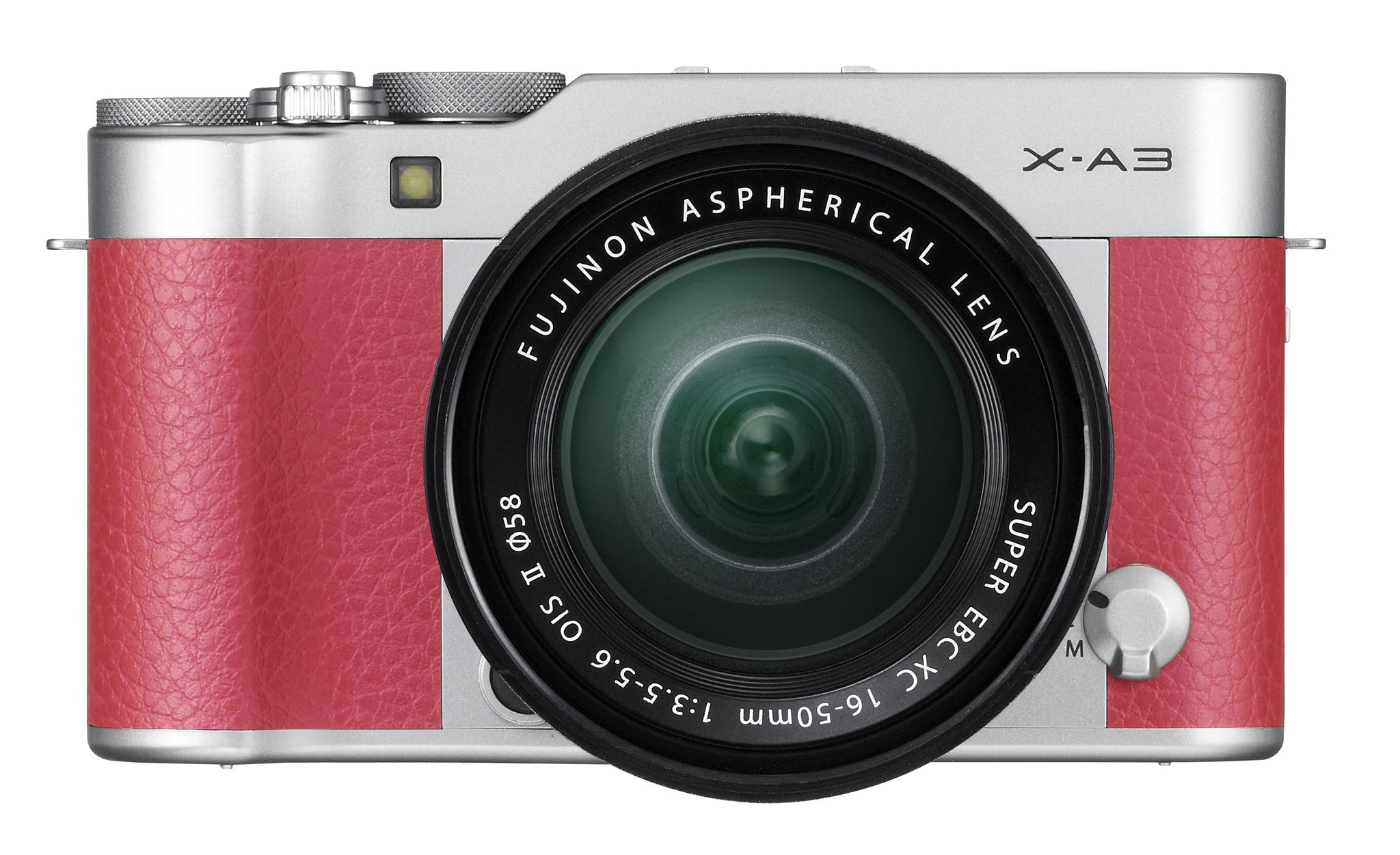Fujifilm X-A3 Pink Digital Camera with XC 16-50mm f3.5-5.6 Lens, camera mirrorless cameras, Fujifilm - Pictureline  - 1