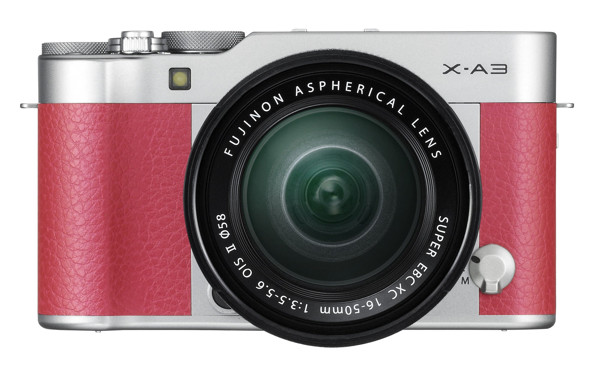 Fujifilm X-A3 Pink Digital Camera with XC 16-50mm f3.5-5.6 Lens, camera mirrorless cameras, Fujifilm - Pictureline - 1