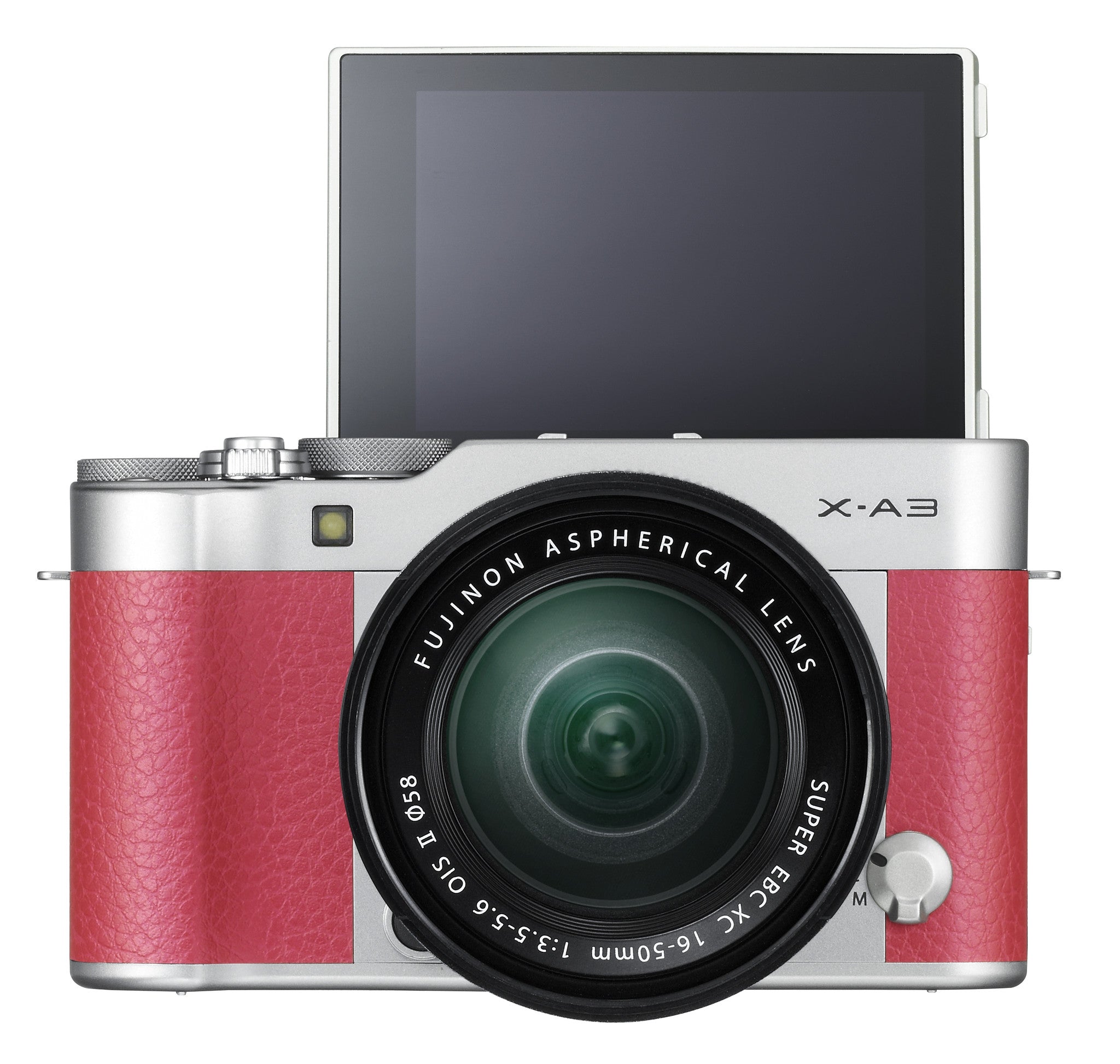 Fujifilm X-A3 Pink Digital Camera with XC 16-50mm f3.5-5.6 Lens, camera mirrorless cameras, Fujifilm - Pictureline - 2