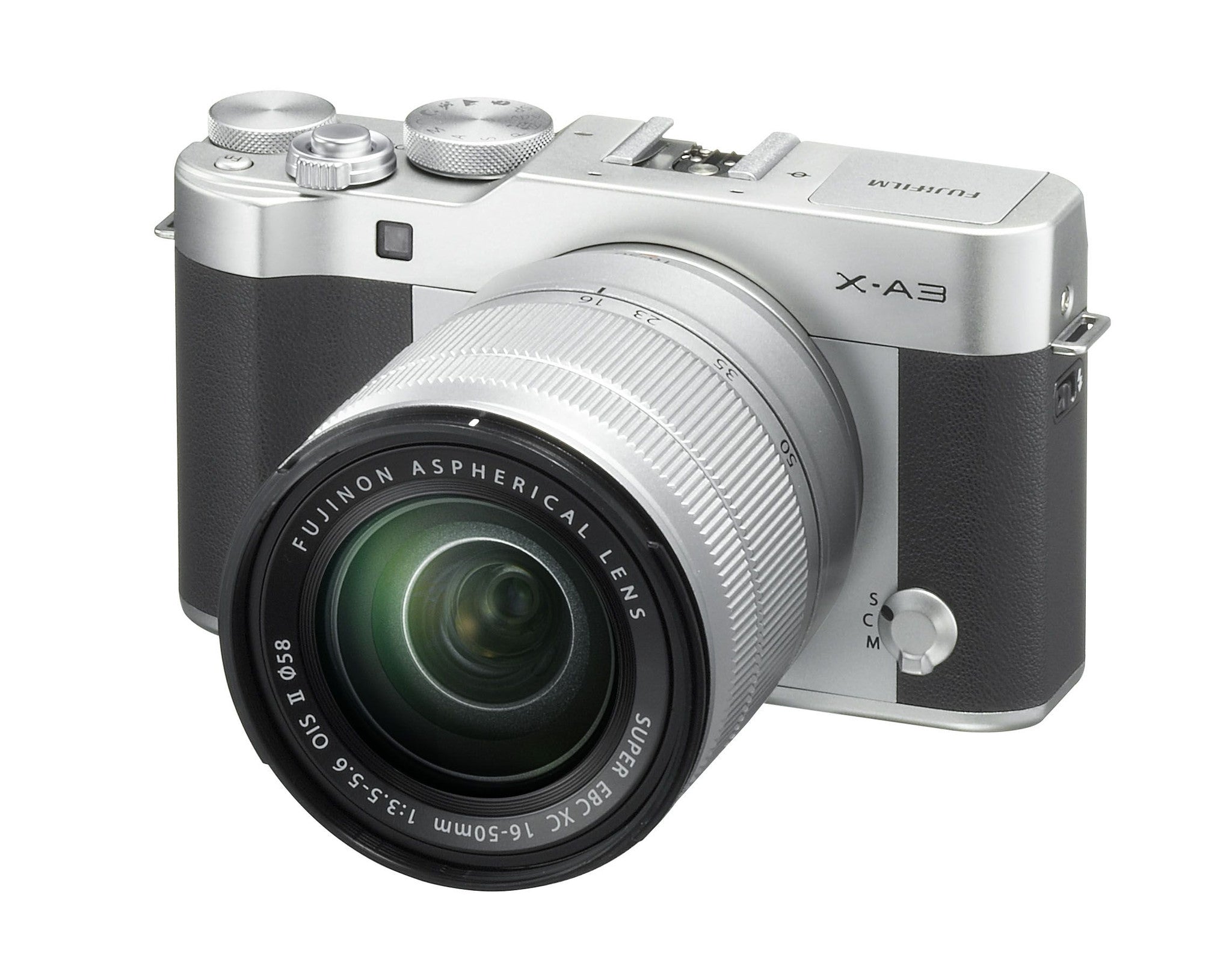 Fujifilm X-A3 Silver Digital Camera with XC 16-50mm f3.5-5.6 Lens, camera mirrorless cameras, Fujifilm - Pictureline  - 5