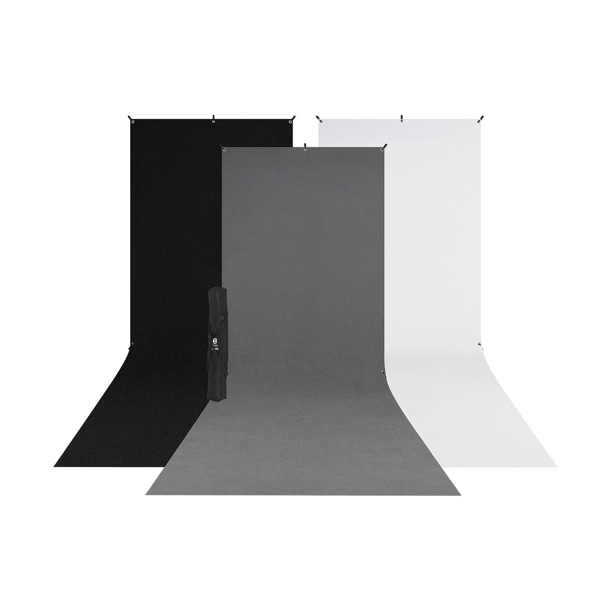 Westcott X-Drop 3-Pack Sweep Backdrop Kit (5x12’)