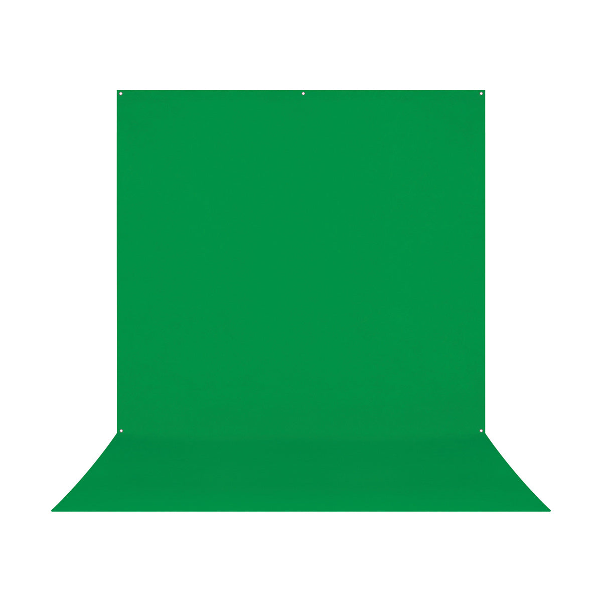 Westcott X-Drop Pro Wrinkle-Resistant Backdrop - Chroma-Key Green Screen Sweep (8' x 13')