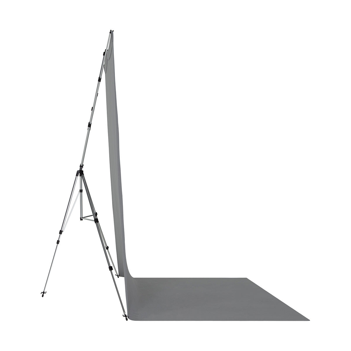 Westcott X-Drop Pro Wrinkle-Resistant Backdrop Kit - Neutral Gray Sweep (8' x 13')