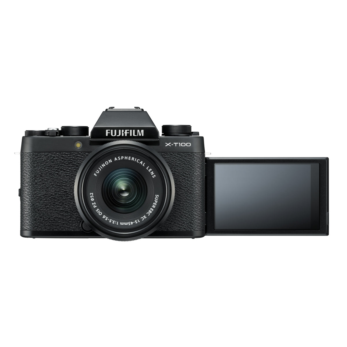 Fujifilm X-T100 Body with XC 15-45mm OIS PZ Lens Kit (Black)
