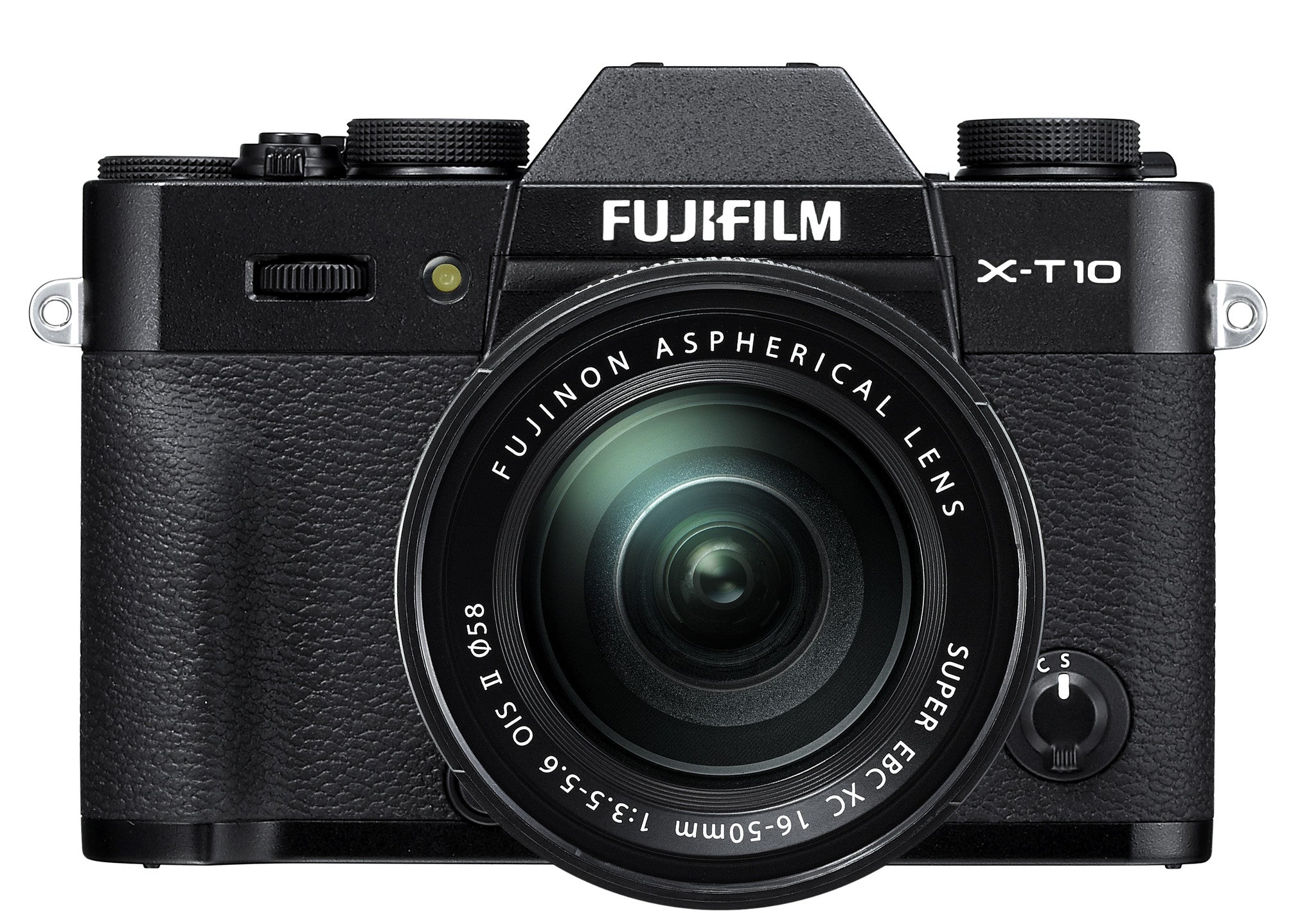 Fujifilm X-T10 Kit w/XC 16-50mm & XC 50-230mm Lens (Black), camera mirrorless cameras, Fujifilm - Pictureline - 1