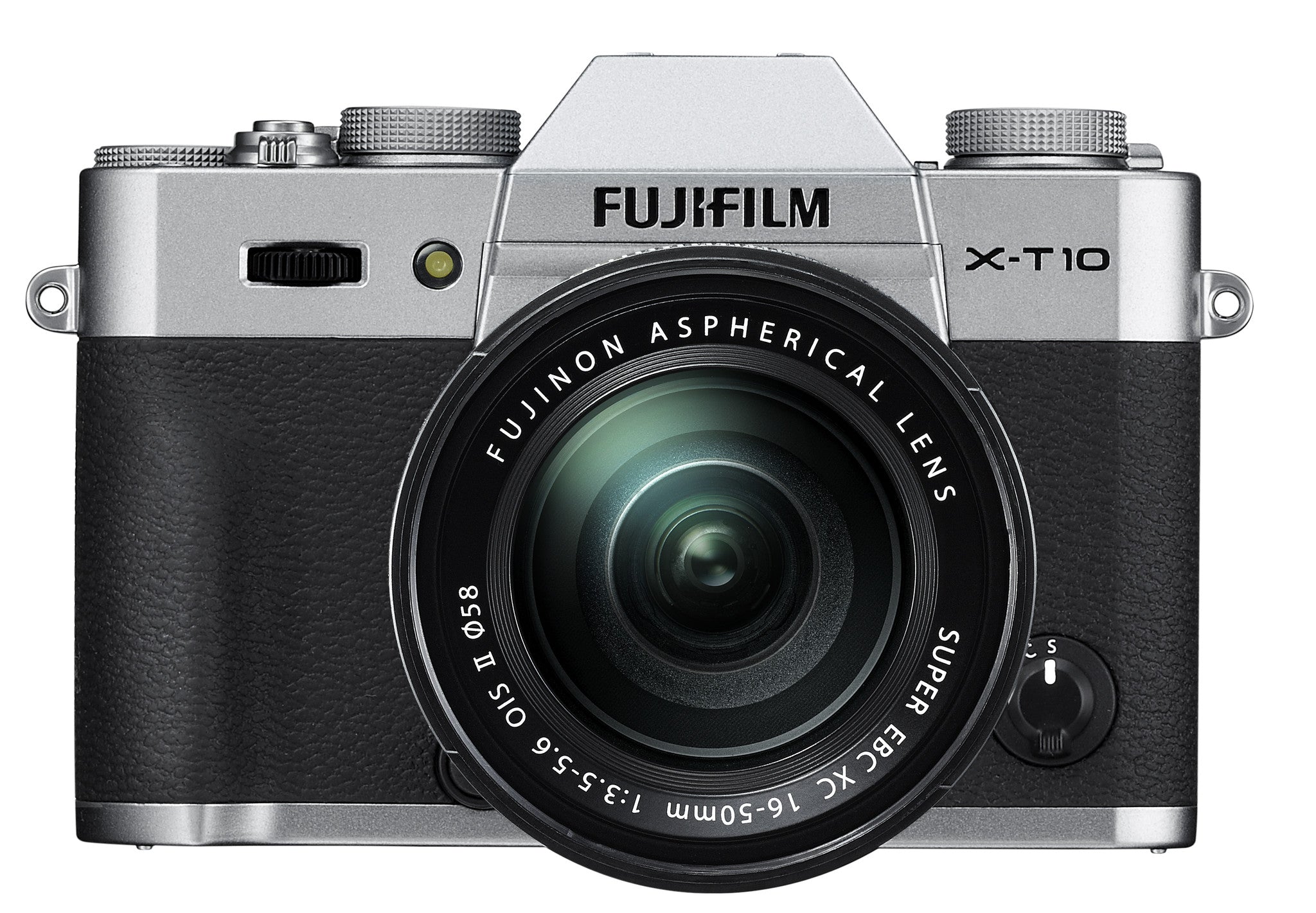 Fujifilm X-T10 Kit w/XC 16-50mm & XC 50-230mm Lens (Silver), discontinued, Fujifilm - Pictureline - 1