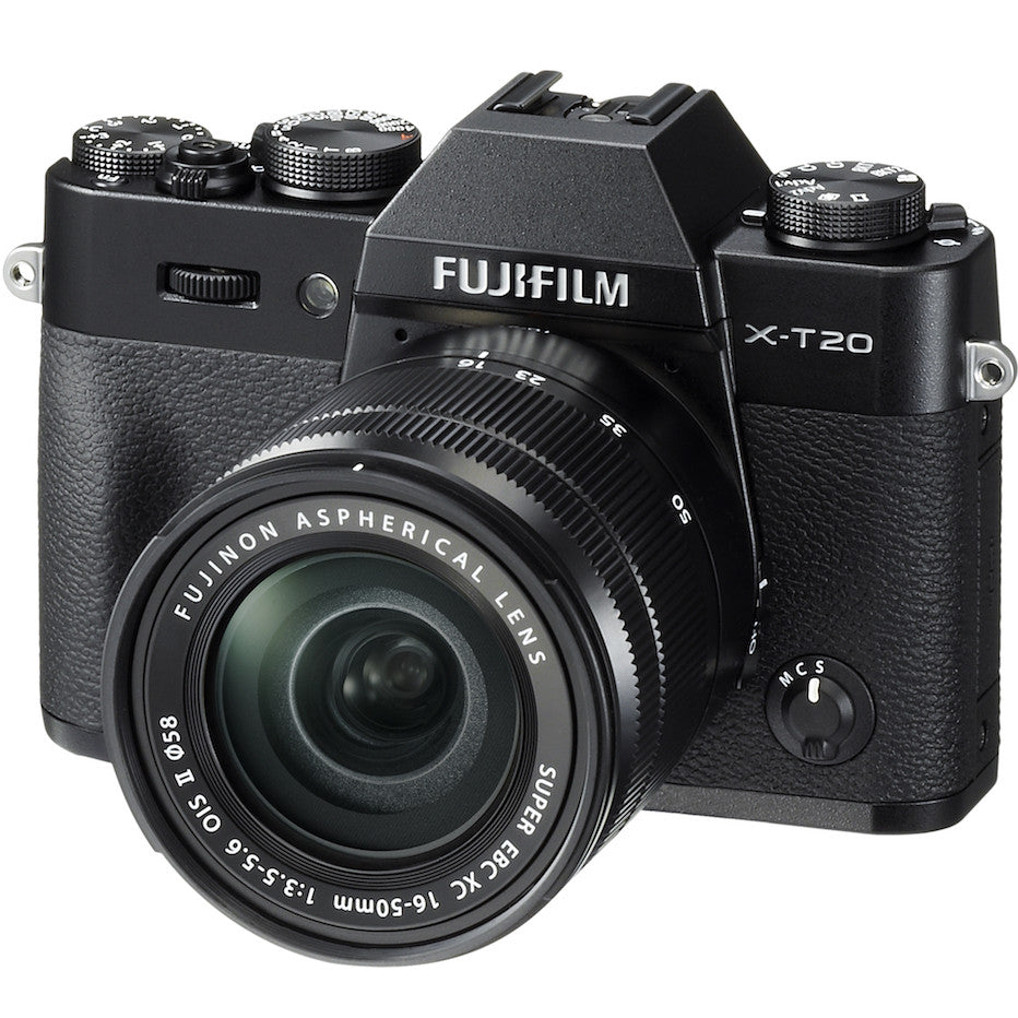 Fujifilm X-T20 Body with XC 16-50mm Lens Kit (Black), camera mirrorless cameras, Fujifilm - Pictureline - 3