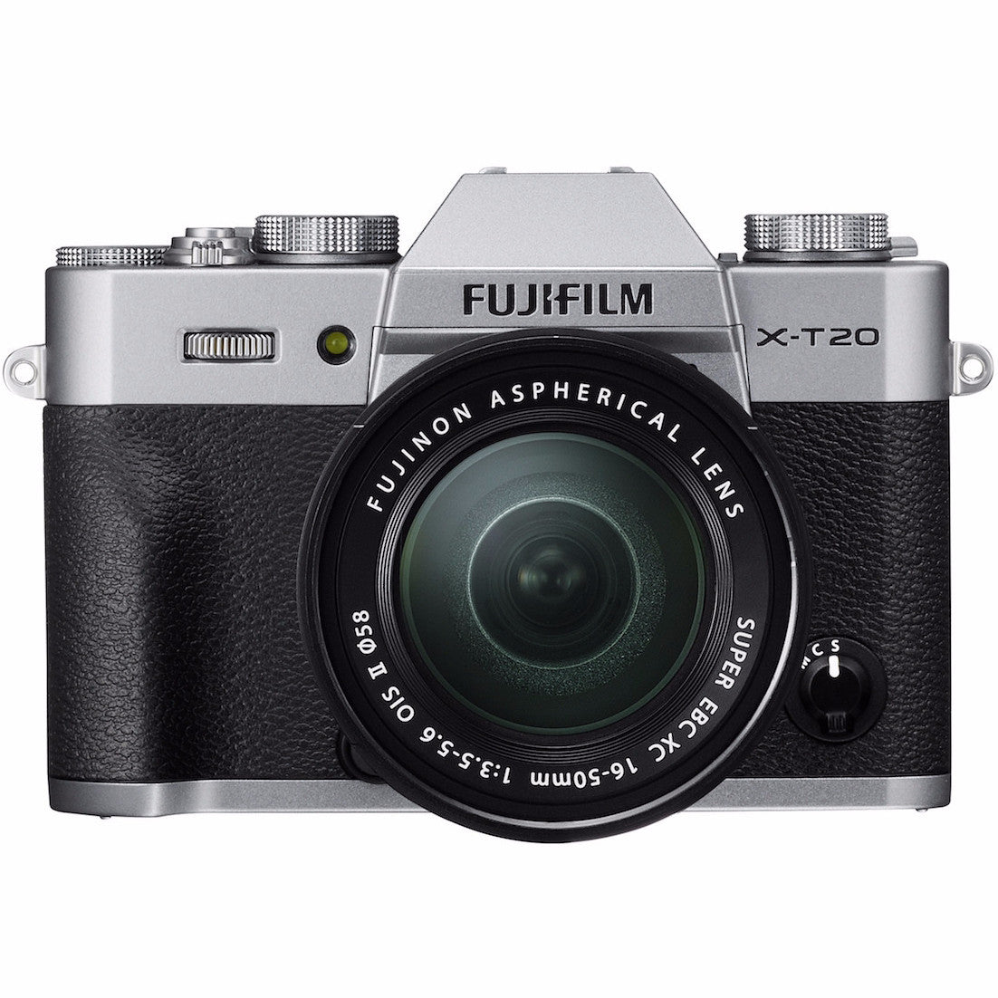 Fujifilm X-T20 Body with XC 16-50mm Lens Kit (Silver), camera mirrorless cameras, Fujifilm - Pictureline  - 1