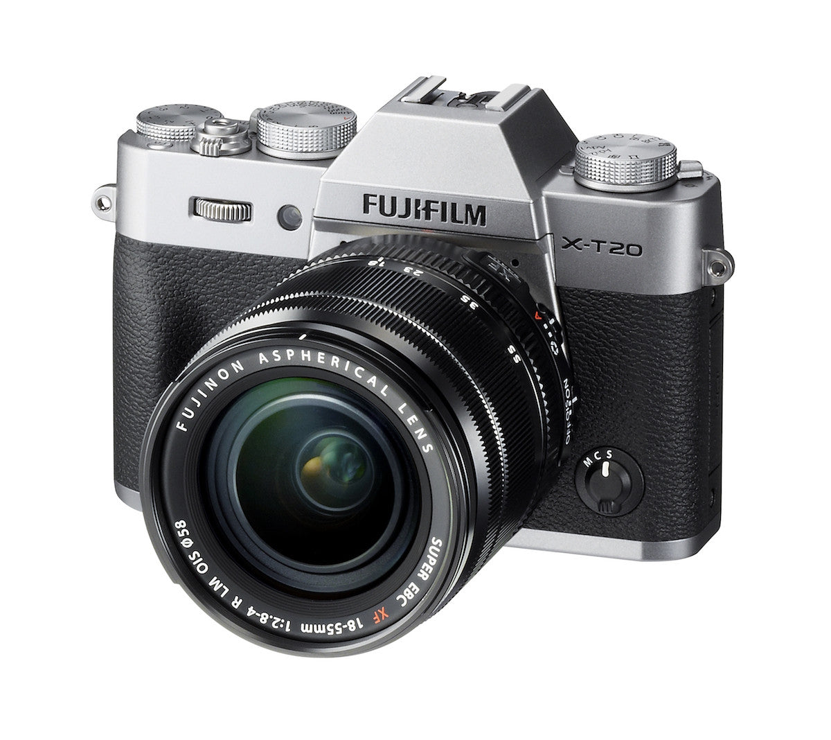 Fujifilm X-T20 Body with XF 18-55mm Lens Kit (Silver), camera mirrorless cameras, Fujifilm - Pictureline - 3