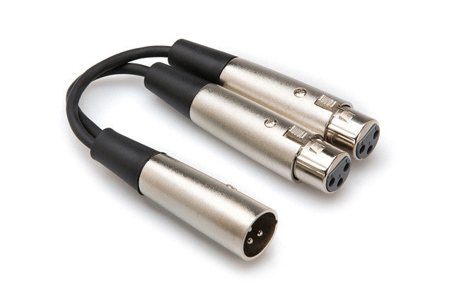Hosa Y Cable 6"", video audio accessories, Hosa - Pictureline