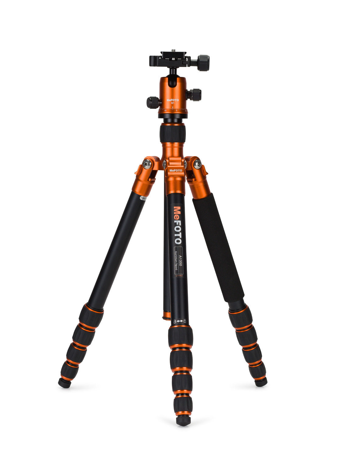 MeFOTO RoadTrip Travel Tripod Kit (Orange), tripods travel & compact, MeFOTO - Pictureline  - 1