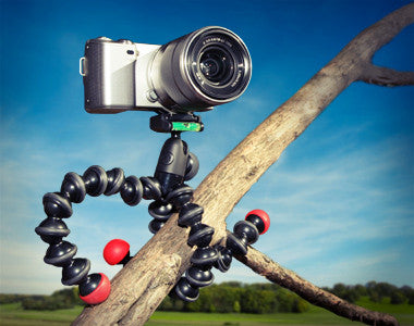 Joby GorillaPod Action Tripod with Mount for GoPro (Black/Red), video gopro mounts, Joby - Pictureline - 7