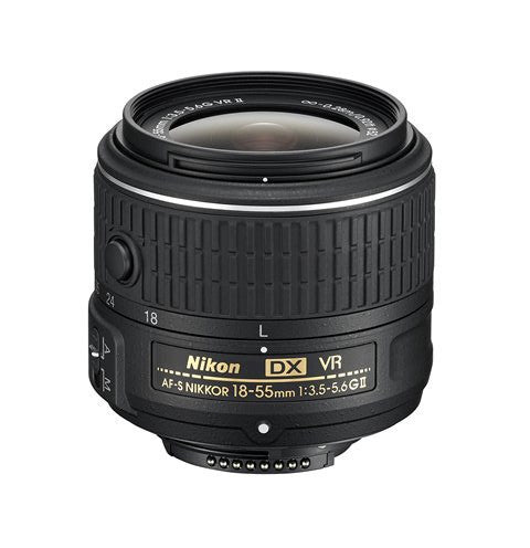 Nikon 18-55mm f/3.5-5.6 AF-S DX VR II Nikkor Lens, discontinued, Nikon - Pictureline 