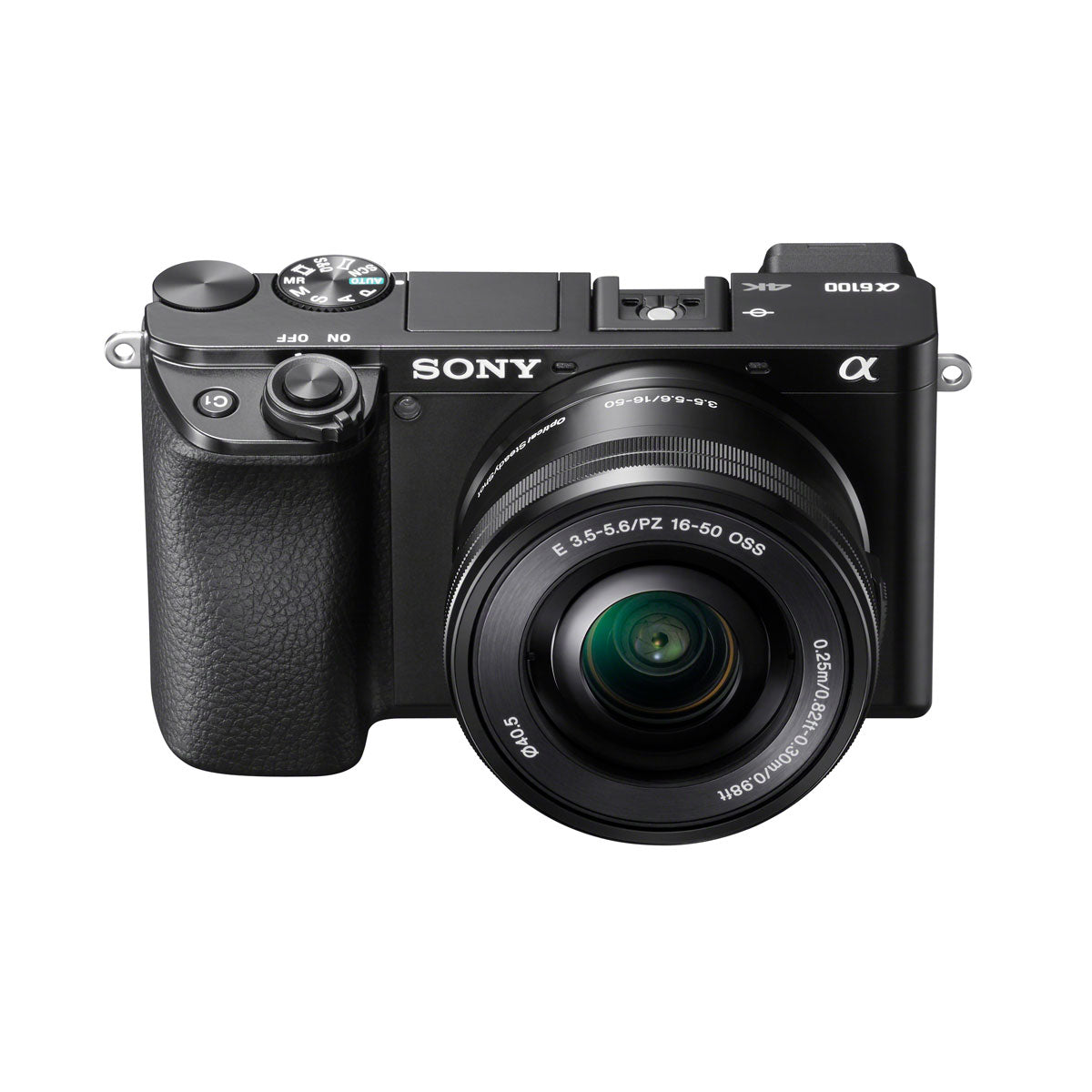 Sony Alpha a6100 Mirrorless Digital Camera with E-Mount 16-50mm Lens