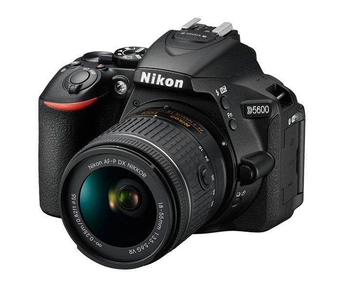 Nikon D5600 DX Digital SLR Camera w/ 18-55mm DX VR II Lens Black, camera dslr cameras, Nikon - Pictureline  - 2