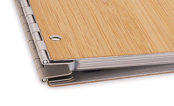 Pina Zangaro Bamboo 8.5x11 Presentation Book Amber (LS), discontinued, Pina Zangaro - Pictureline - 2