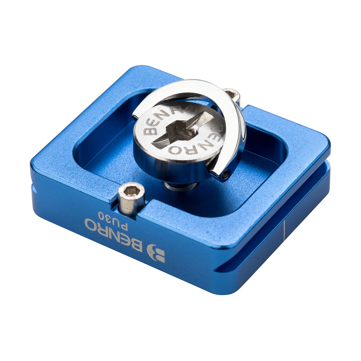Benro PU30 Arca-Swiss Style Universal Quick Release Plate (Blue)