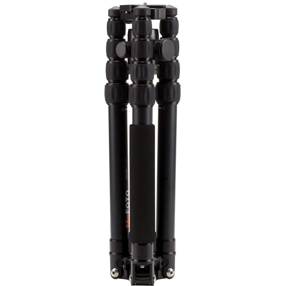 MeFOTO GlobeTrotter Aluminum Travel Tripod Kit (Black), tripods travel & compact, MeFOTO - Pictureline - 3