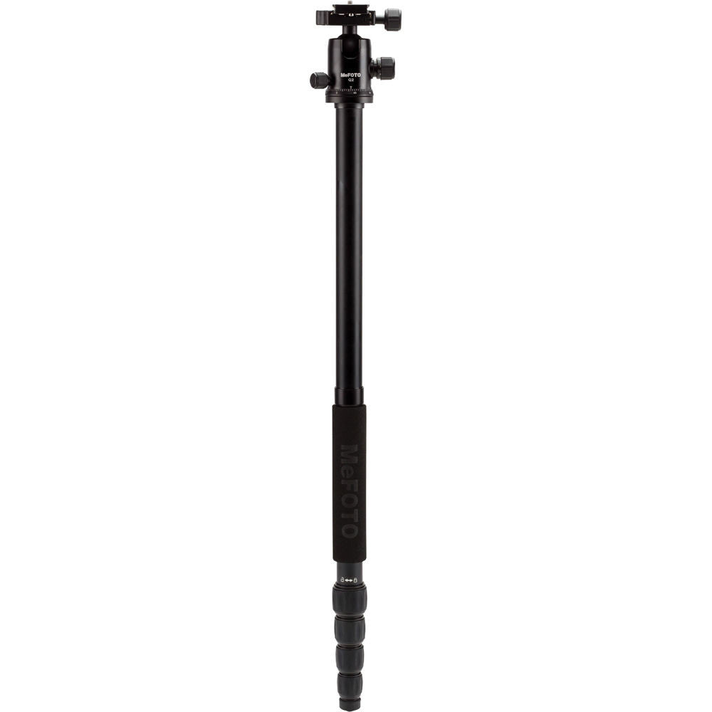 MeFOTO GlobeTrotter Aluminum Travel Tripod Kit (Black), tripods travel & compact, MeFOTO - Pictureline - 2