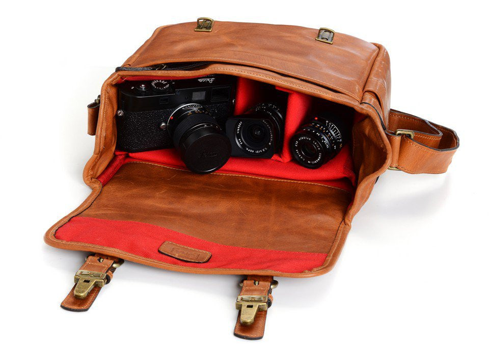 ONA Berlin II Camera Bag Vintage Bourbon, bags shoulder bags, ONA - Pictureline  - 4