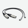 Blackmagic 2 Mini XLR to XLR Audio Cables for Video Assist 4K (19.5