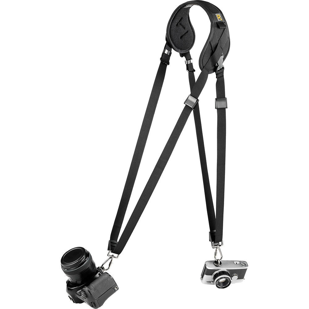 Black Rapid Yeti Single Strap for Double Cameras, camera straps, Black Rapid - Pictureline - 2