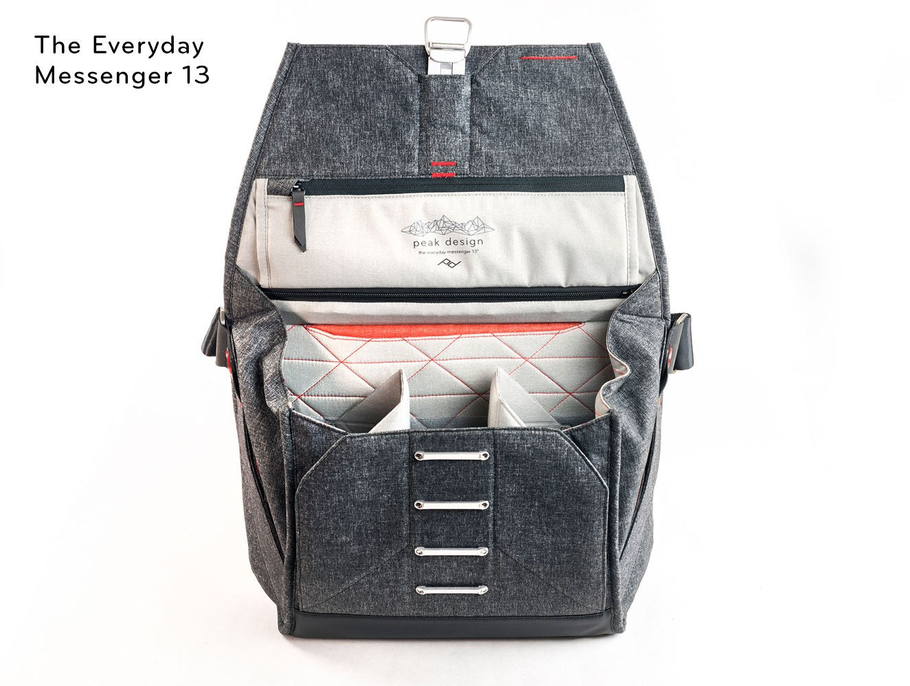Peak Design The Everyday Messenger 13” – Charcoal, bags shoulder bags, Peak Design - Pictureline  - 3