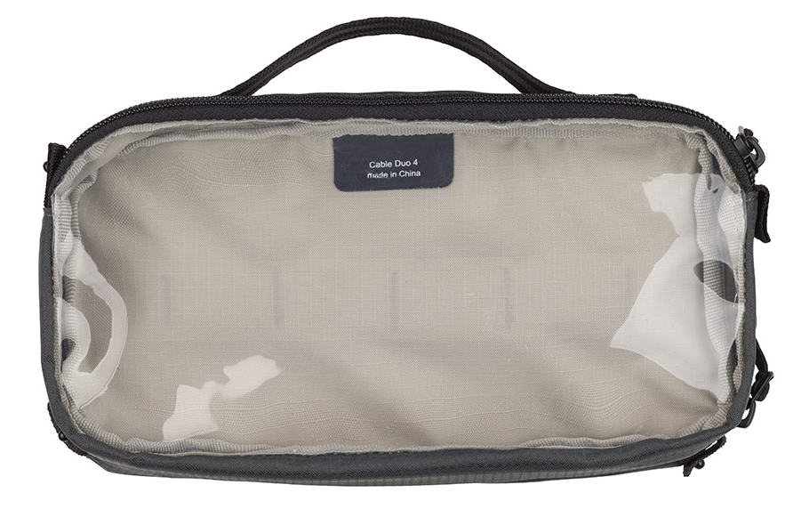 Tenba Cable Duo 4 Cable Pouch (Gray), bags shoulder bags, Tenba - Pictureline - 3