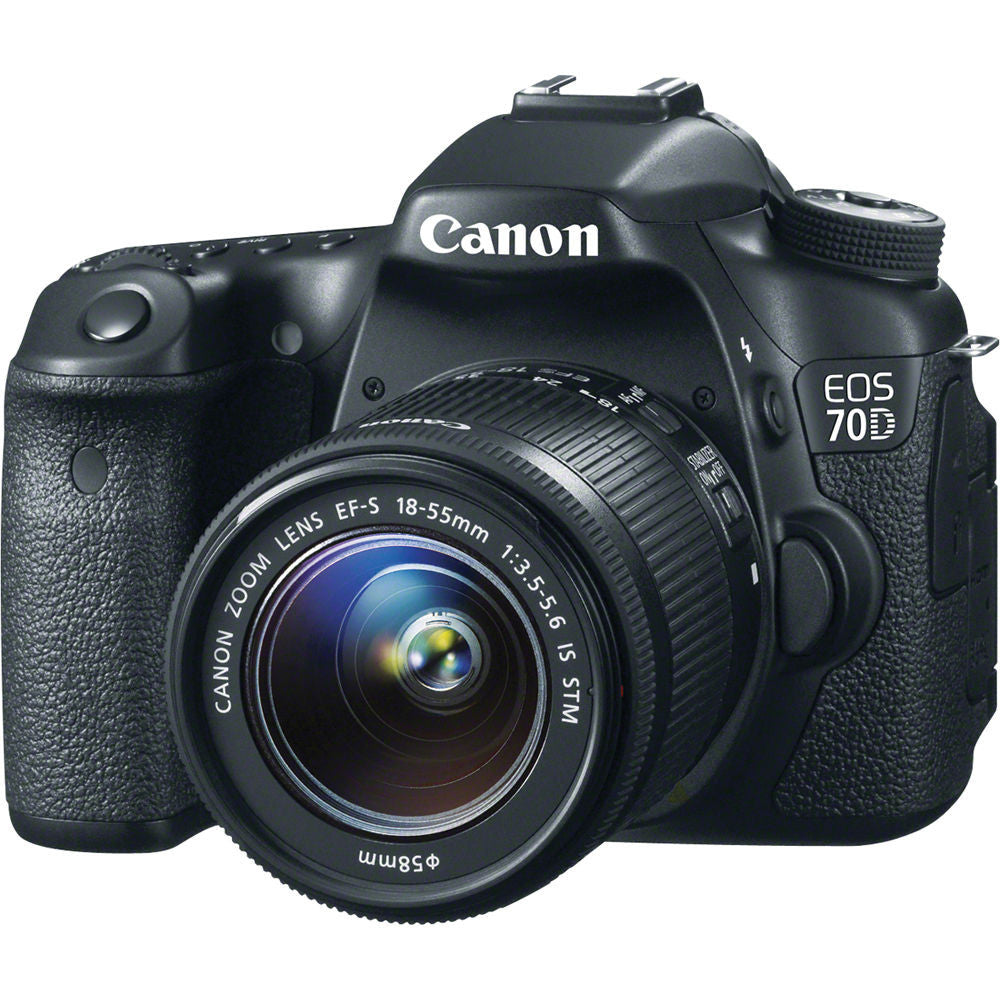 Canon EOS 70D DSLR Camera with 18-55mm STM f/3.5-5.6 Lens, discontinued, Canon - Pictureline - 4