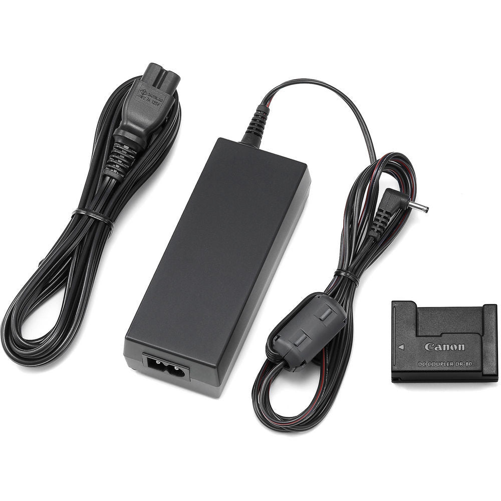 Canon ACK-DC80 AC Adapter Kit, camera batteries & chargers, Canon - Pictureline