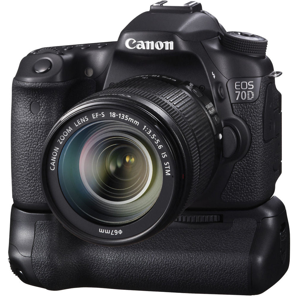 Canon BG-E14 Battery Grip (70D, 80D), camera grips, Canon - Pictureline  - 3