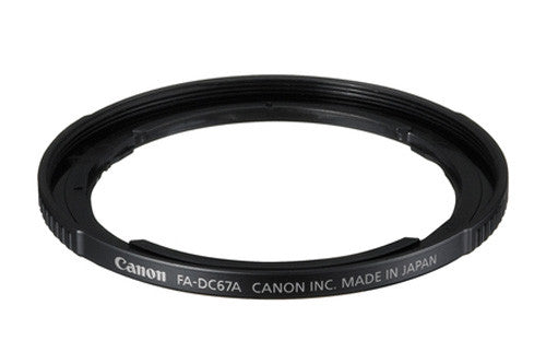 Canon FA-DC67A Filter Adapter, lenses filter adapters, Canon - Pictureline 