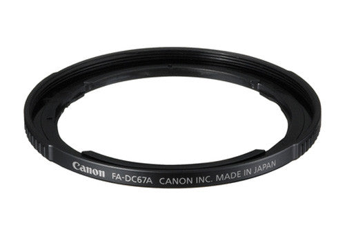Canon FA-DC67A Filter Adapter, lenses filter adapters, Canon - Pictureline