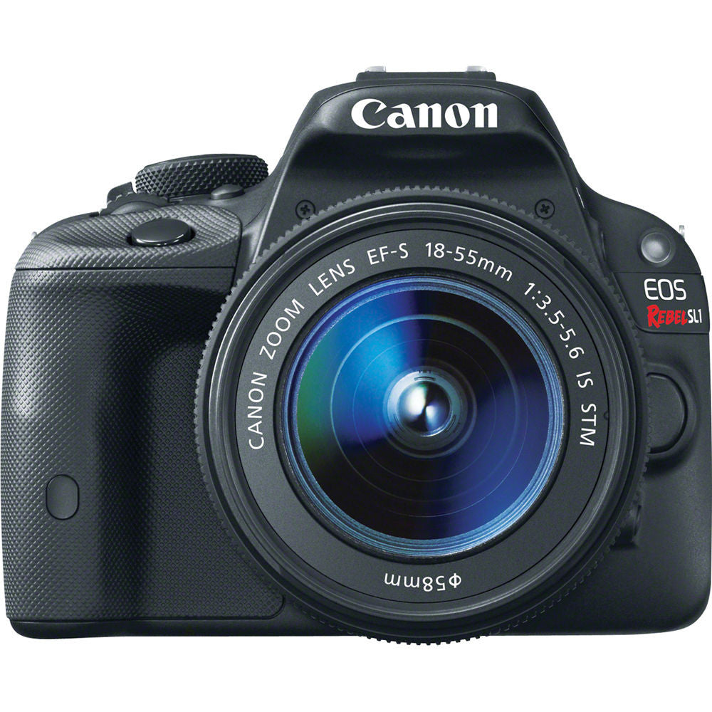 Canon EOS Rebel SL1 DSLR Camera with EF-S 18-55mm IS STM Lens (Black)