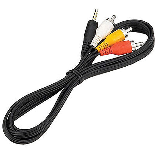 Canon Stereo Video Cable STV-250N, video cables & accessories, Canon - Pictureline