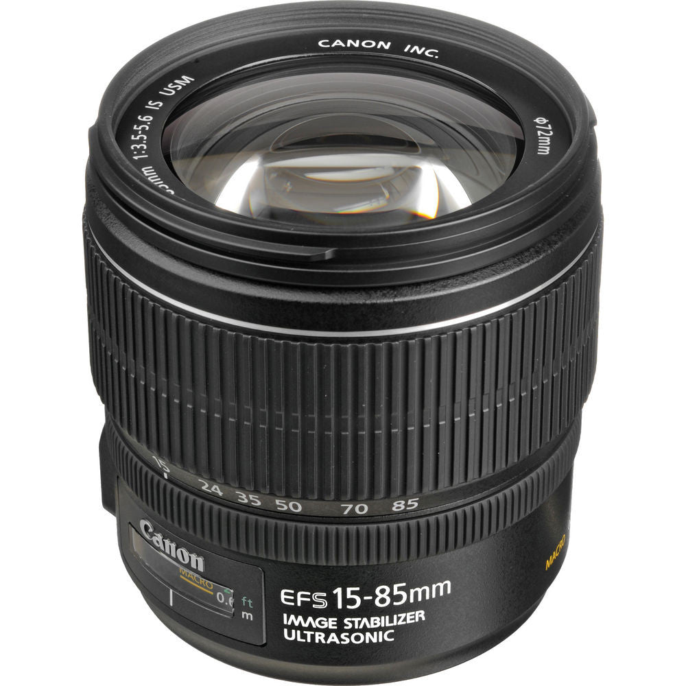 Canon EF-S 15-85mm f3.5-5.6 IS USM Lens, lenses slr lenses, Canon - Pictureline  - 2