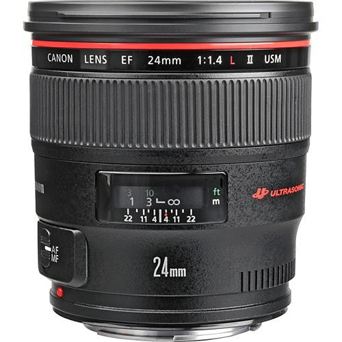 Canon EF 24mm f1.4L II USM Lens, lenses slr lenses, Canon - Pictureline  - 1