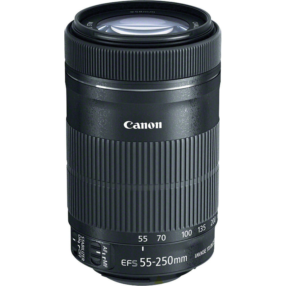 Canon EF-S 55-250mm f/4-5.6 IS STM Telephoto Zoom Lens, lenses slr lenses, Canon - Pictureline  - 2