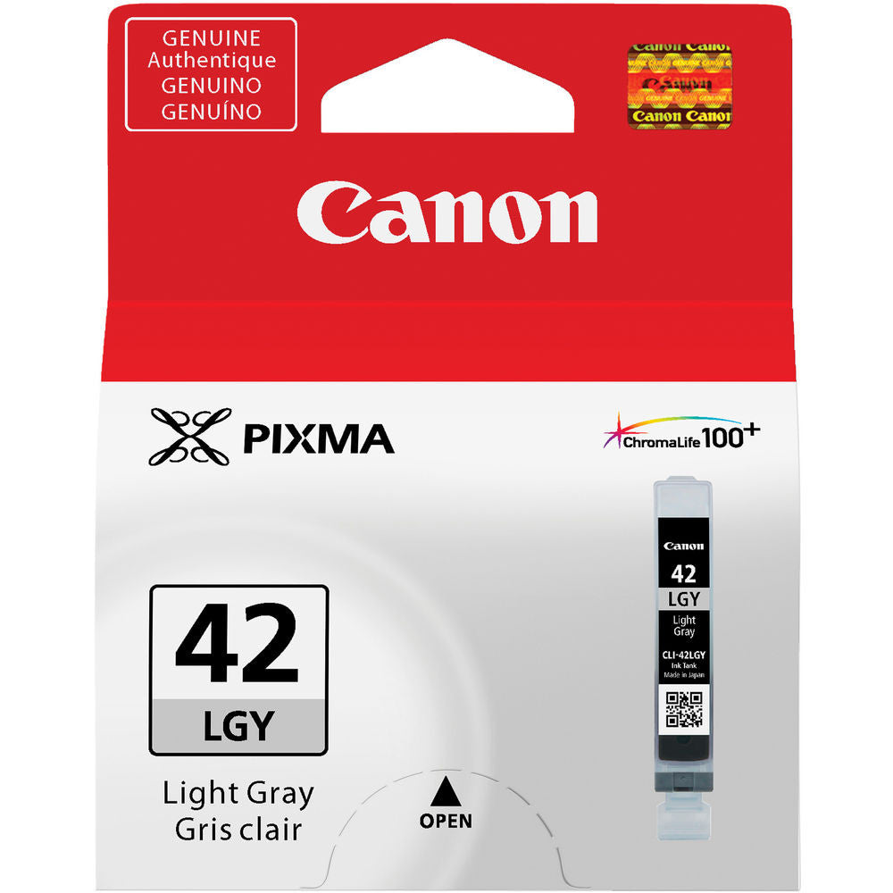 Canon CLI-42 Light Gray Ink Cartridge, printers ink small format, Canon - Pictureline 