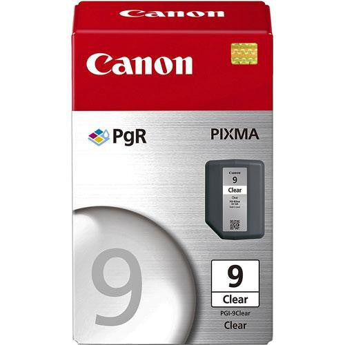 Canon LUCIA PGI-9 Clear Ink Tank, printers ink small format, Canon - Pictureline 