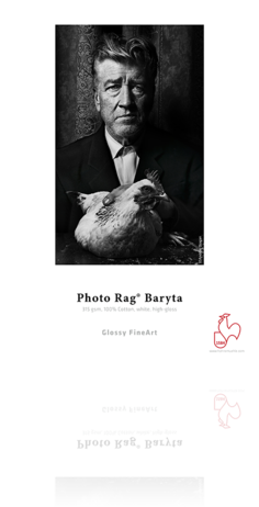 Hahnemuhle Photo Rag Baryta 315 gsm 17x22 25, papers sheet paper, Hahnemuhle - Pictureline