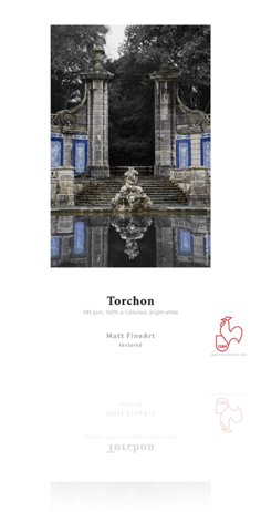 Hahnemuhle Torchon 285 8.5x11 25, papers sheet paper, Hahnemuhle - Pictureline