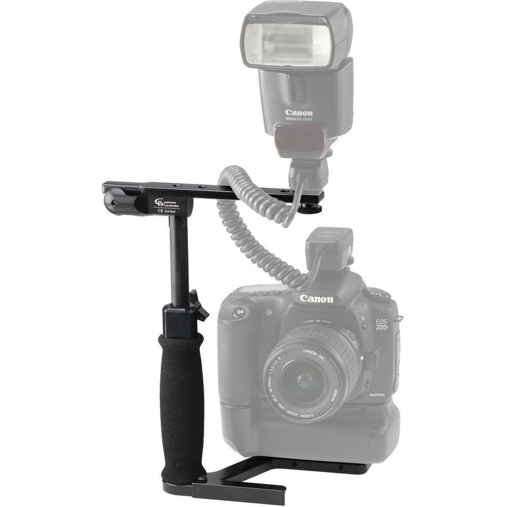 Custom Brackets CB Junior Flash Rotating Bracket Kit, lighting speedlite accessories, Custom Brackets - Pictureline - 3