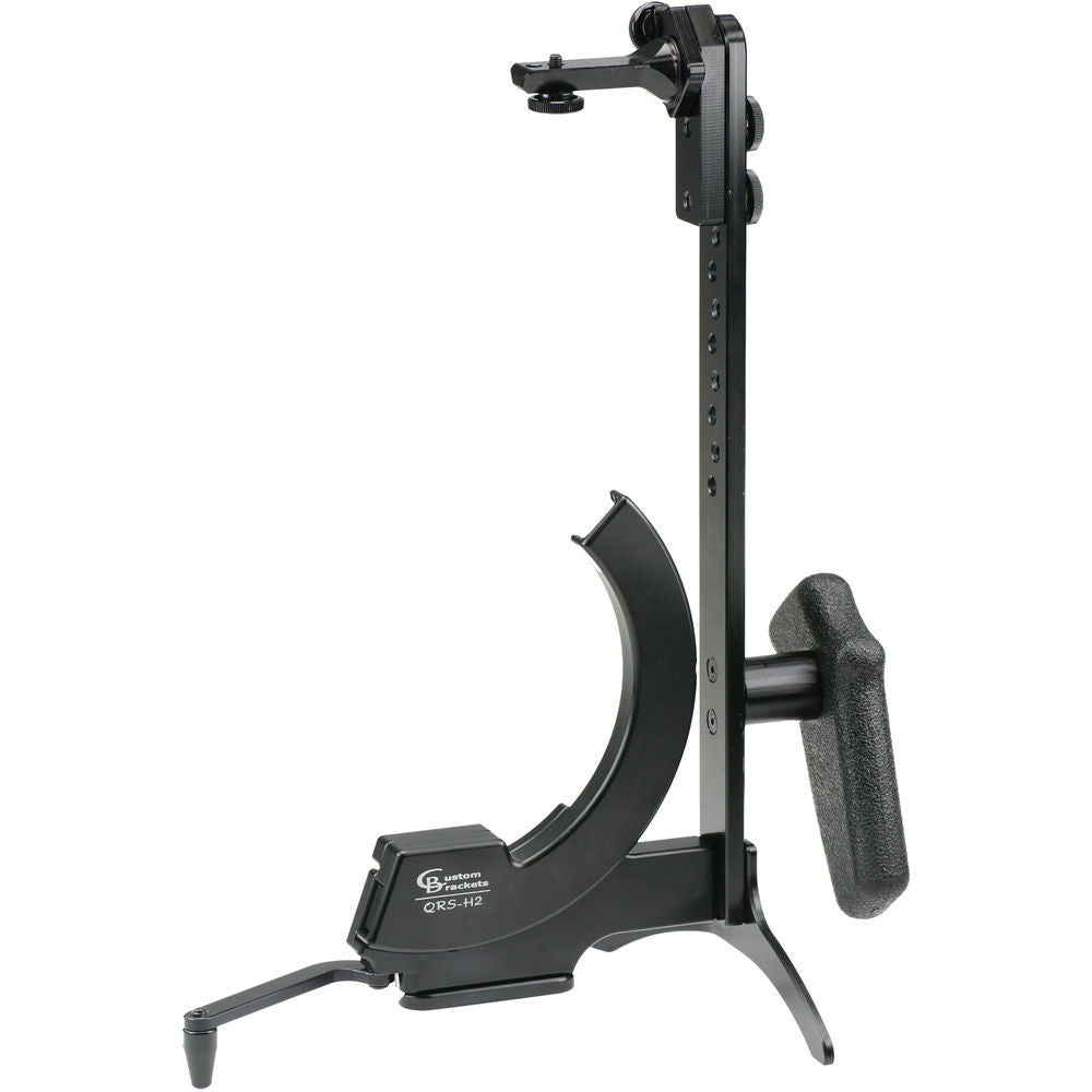 Custom Brackets QRS-H2 Camera Rotation Bracket System with Handle, lighting speedlite accessories, Custom Brackets - Pictureline - 3