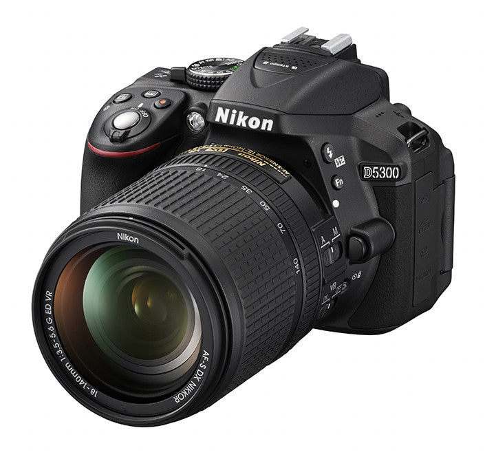 Nikon D5300 DX Digital SLR Camera w/ 18-140mm VR Lens Black, discontinued, Nikon - Pictureline - 3