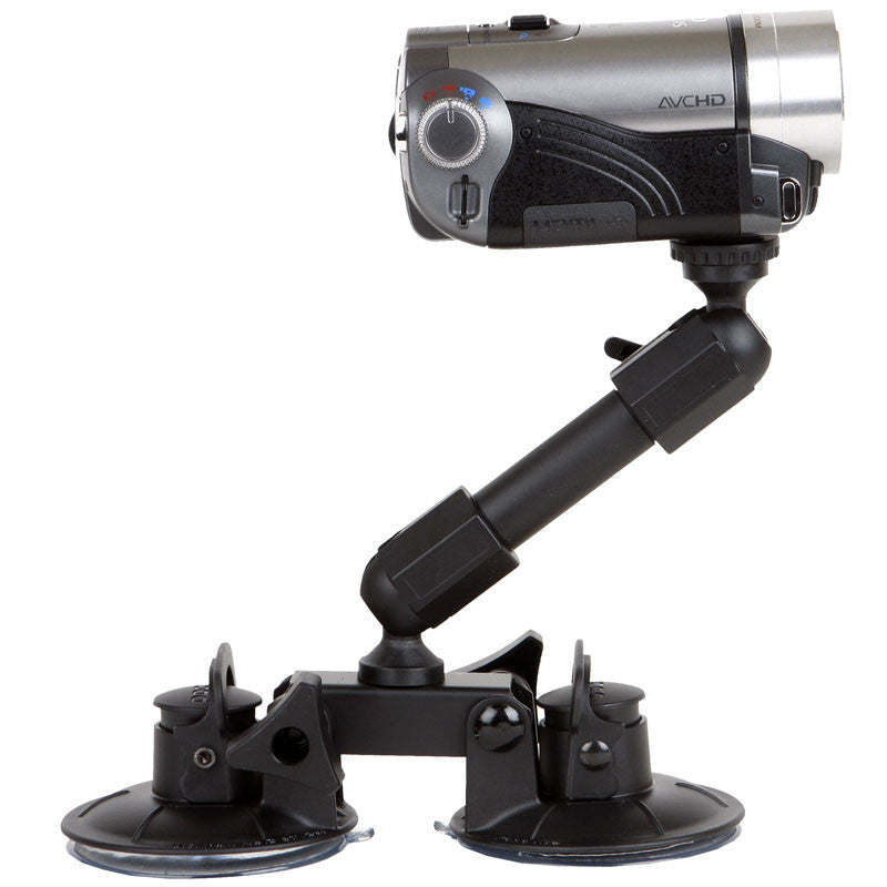 Delkin Fat Gecko Dual-Suction Camera Mount, tripods other heads, Delkin - Pictureline  - 1