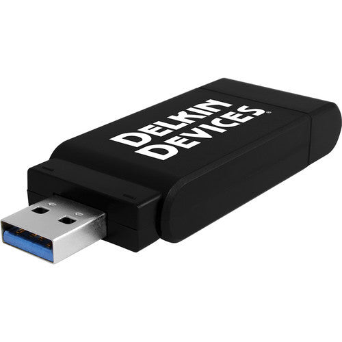 Delkin USB 3.0 SD & microSD Travel Reader, camera memory cards, Delkin - Pictureline - 1