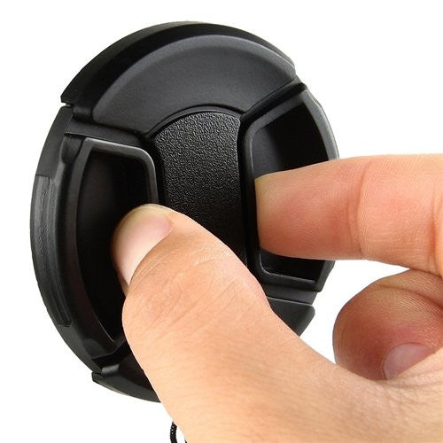 Dot Line 82mm Lens Cap w/ Leash, lenses lens caps, Dot Line - Pictureline - 2