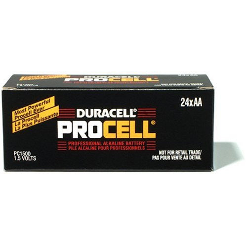 Duracell Procell AA Battery (24 Pack), camera batteries & chargers, Duracell - Pictureline